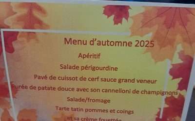 🍁🎶 Repas d’Automne à la Résidence Catherine de Courtoux 🎃🍎