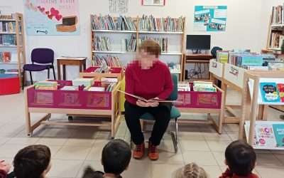 📚✨ Un joli moment de lecture intergénérationnel à la bibliothèque de Ruillé-sur-Loir 👵👶