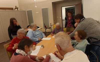 Une belle rencontre intergénérationnelle autour des mots et de l’hygiène 🧼🤲✨