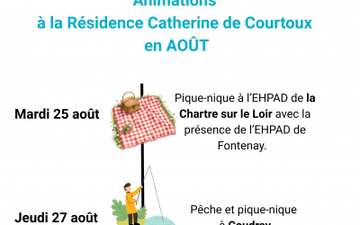 📅 Les animations d&rsquo;août à Courtoux ! ☀️