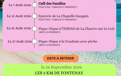 📅 Les animations d&rsquo;août à Fontenay ! ☀️